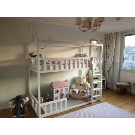 House Bed Bunk Bed / Play House ASTRID