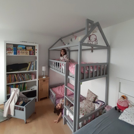 House Bed Bunk Bed / Play House ASTRID