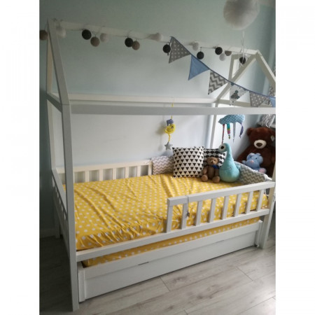 Cot house Adventure +1 (version with additional bed and drawer)
