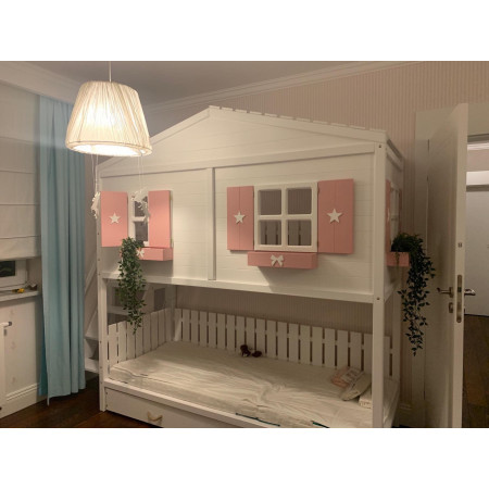 Unik Hussäng / Våningssäng  LYKKE  för barn