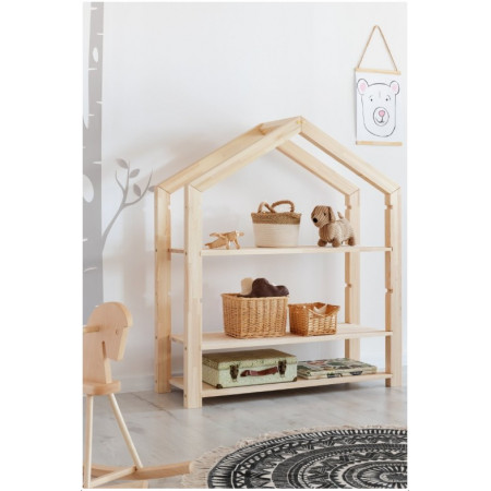 Children's shelf house-shaped